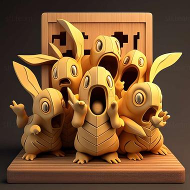 3D model Team Shocker Pokmon ConteZui Convention (STL)